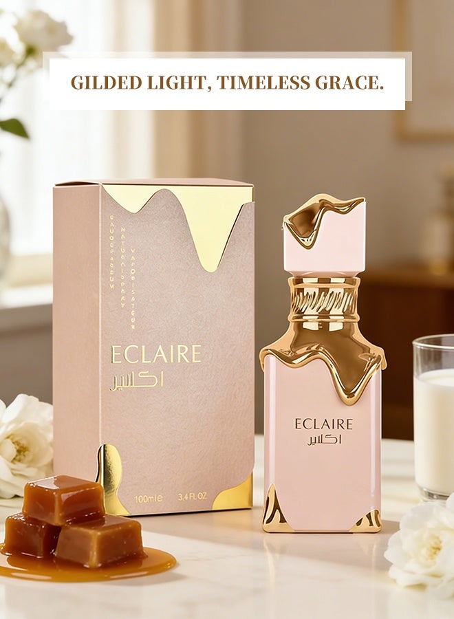 عطر بودرة البان كيك القورماند 100 مل، برائحة حلوة وكريمية تشبه الحلوى للنساء، بنفحات فانيليا دافئة ومريحة، أو دو بارفان طويل الثبات، هدية مثالية لعاشقات العطور الحلوة. - Image 3